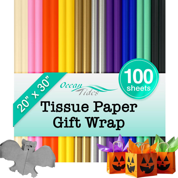 BEISHIDA 100 Sheets Dark Purple Tissue Paper, Purple Wrapping Paper