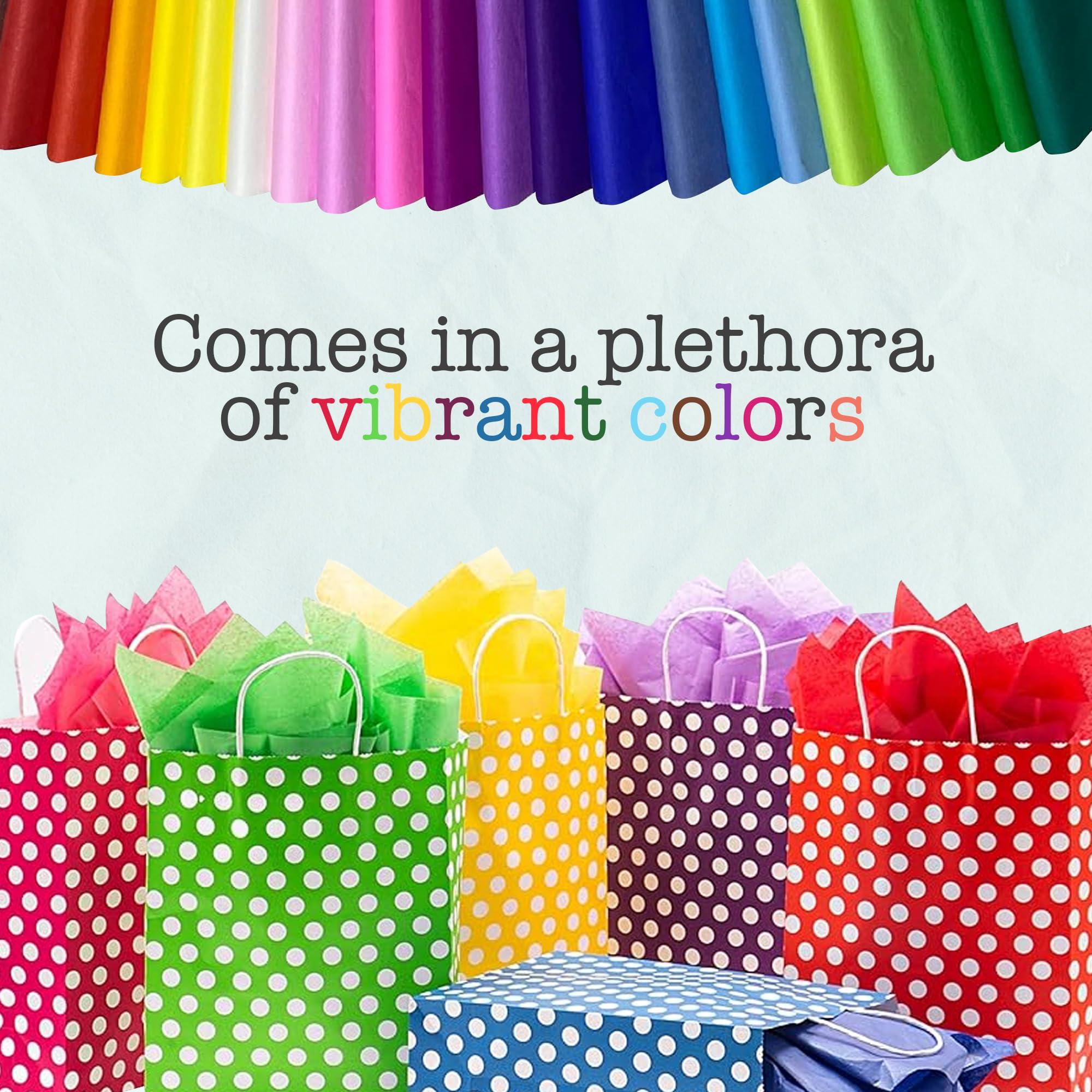 100-Sheet White Gift Tissue Paper Bulk