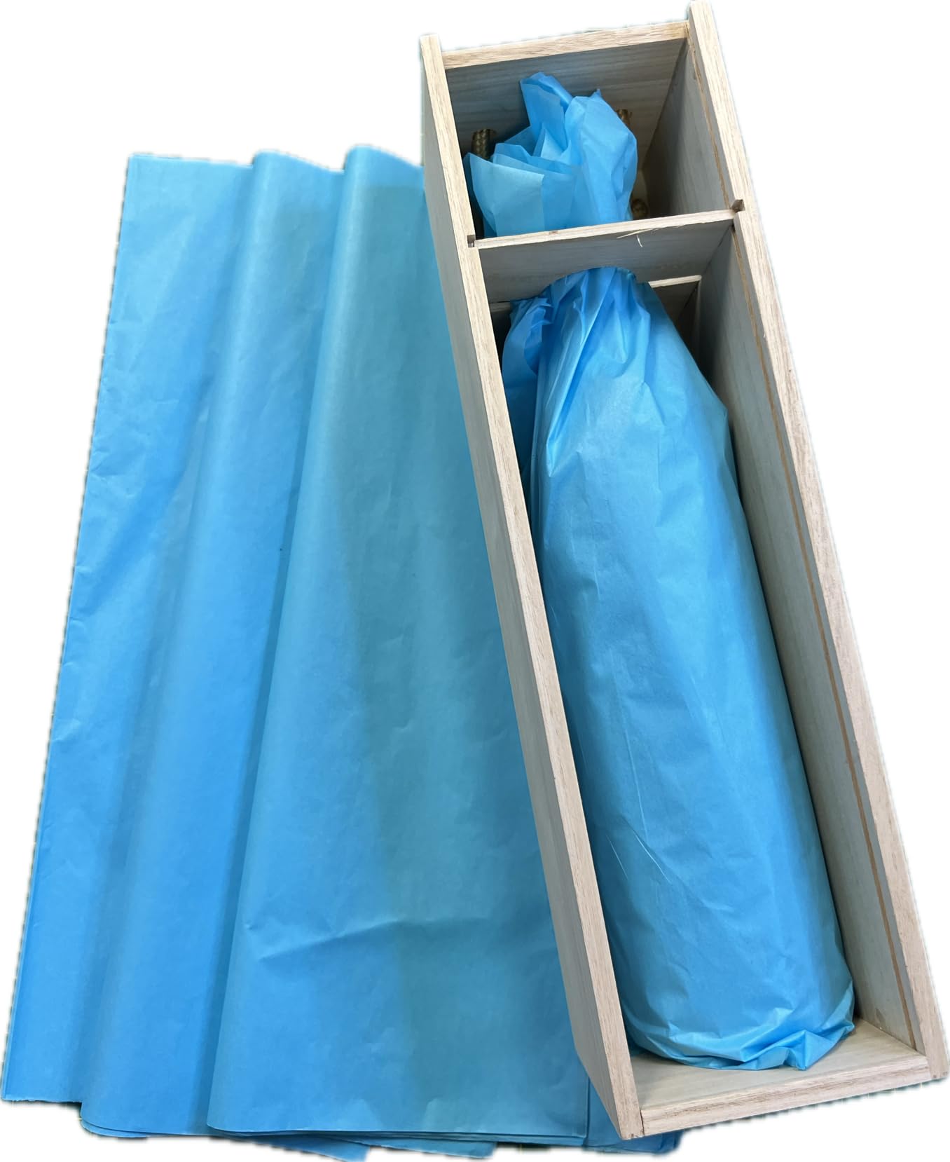 Ocean Tides Gift Wrapping Tissue Paper - Gift Wrap for Birthdays, DIY Crafts, & Christmas - 300 Sheets Bulk Tissue Paper for Gift Bags - Lightweight & Easy to Shape - Royal Blue (15 x 20 inches)