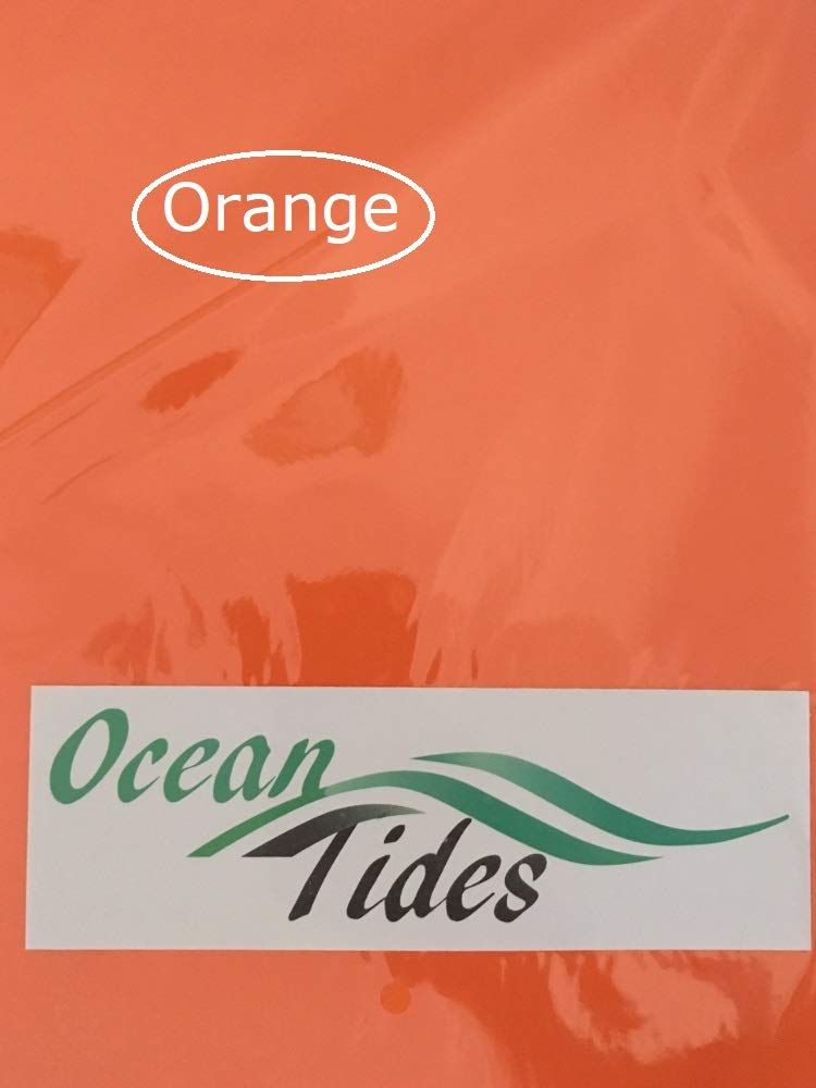 Ocean Tides Gift Wrapping Tissue Paper - Gift Tissue Paper for Birthdays, DIY Crafts, & Christmas - 300 Sheets Bulk Tissue Paper for Gift Bags - Lightweight & Easy to Shape - Orange (15 x 20 inches)