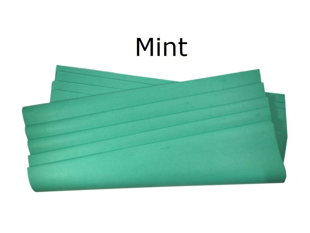 Ocean Tides Gift Wrapping Tissue Paper - Gift Tissue Paper for Birthdays, DIY Crafts, & Christmas - 500 Sheets Bulk Tissue Paper for Gift Bags - Lightweight & Easy to Shape - Mint (15 x 20 inches)