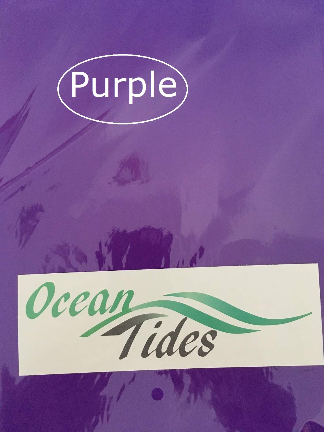 Ocean Tides Gift Wrapping Tissue Paper - Gift Tissue Paper for Birthdays, DIY Crafts, & Christmas - 500 Sheets Bulk Tissue Paper for Gift Bags - Lightweight & Easy to Shape - Purple (15 x 20 inches)