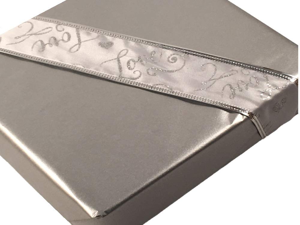 Ocean Tides Gift Wrapping Tissue Paper - Gift Tissue Paper for Birthdays, DIY Crafts, & Christmas - 500 Sheets Bulk Tissue Paper for Gift Bags Lightweight & Easy to Shape - Silver (15 x 20 inches)