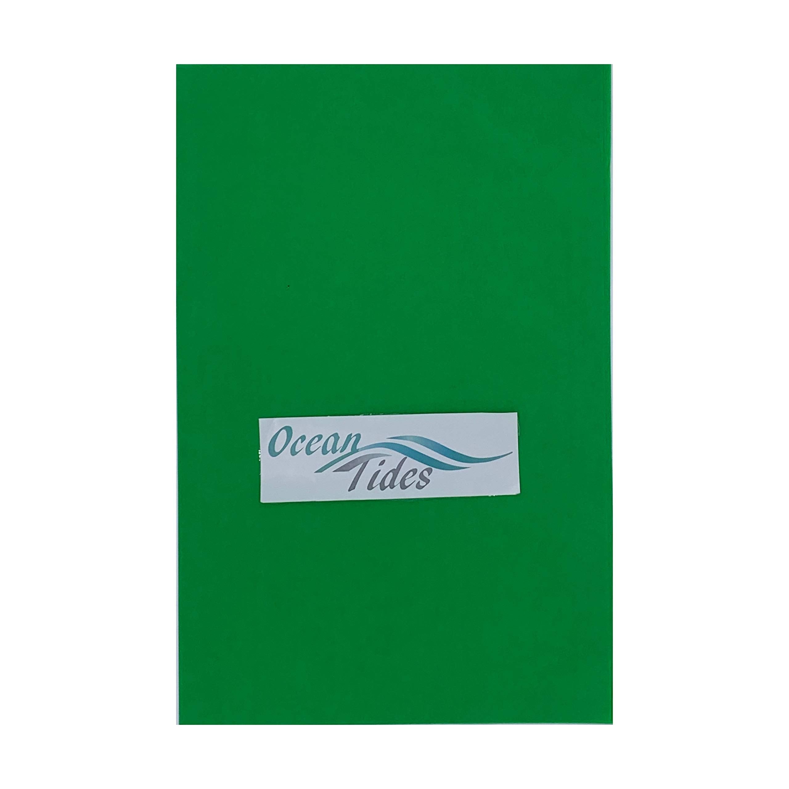 Ocean Tides Gift Wrapping Tissue Paper - Birthdays, DIY Crafts, & Christmas - 300 Sheets Bulk Tissue Paper for Gift Bags - Lightweight & Easy to Shape - Earth Day Green (15 x 20 inches)