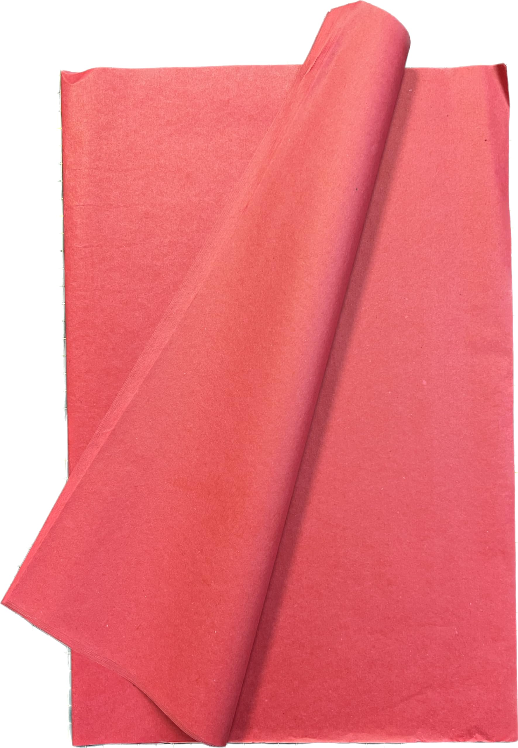 Ocean Tides Gift Wrapping Tissue Paper - Birthdays, DIY Crafts, & Christmas - 300 Sheets Bulk Tissue Paper for Gift Bags - Lightweight & Easy to Shape - Red (15 x 20 inches)